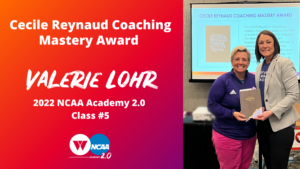 Cecile Reynaud Coaching Mastery Award