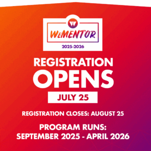 WeMENTOR Registration Open